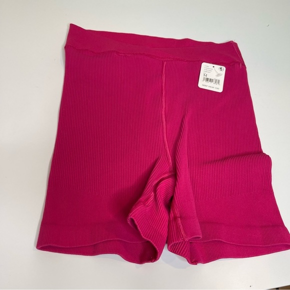 Free People Movement "Free Throw" High Rise Bike Shorts - Picture 3 of 8